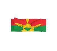 Bandeaux bébé fille imprimé drapeau du Burkina Faso, doux, extensible, mignon nœuds accessoires pour cheveux pour bébé 0-6 mois