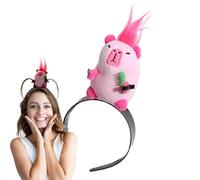 Bandeaux Capybara en forme d'animal | Bandeaux amusants pour le lavage du visage, bandeau antidérapant solide, bandeau de en peluche pour le lavage du visage, idéal pour les adolescentes et les