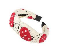 Bandeaux colorés pour femme antidérapants avec tissage au crochet pour filles, lavage du visage, sports pour femme, bandeau mignon