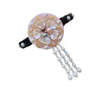 Bandeaux coréens robustes de qualité supérieure - Design coréen unique - Avec pompons et fleurs - Pour femmes et enfants - Bandeau de fête de mariage