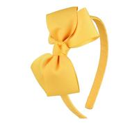 Bandeaux côtelés unis avec nœud, princesse mignonne, bijoux de cheveux rockabilly, accessoires de cheveux pour femmes, nœud rouge, accessoires de cheveux pour filles et femmes (I)