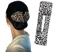 Bandeaux de Cheveux 1 Pièce Imprimé Summer Deft Bun Français Twist Coiffure Classy Multi-Pattern Magic Donut Bun Bon pour Les Femmes Équipage de Vol, Danseurs, Yoga Durable Design