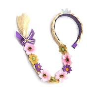Bandeaux de cheveux de princesse perruques longues tressées de princesse tresse cheveux longs perruques blondes longues tresses cheveux pour fête d'anniversaire Cosplay