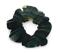 Bandeaux de cheveux en satin tendance, un château gothique sombre et mystérieux, chouchous tendance extensibles en polyester et élasthanne pour tous les types de cheveux