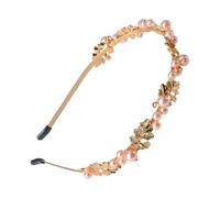 Bandeaux de mariée en alliage à de, ornement de cheveux accentué de perles pour les mariages et les célébrations, bandeau en alliage de durabilité pour femmes