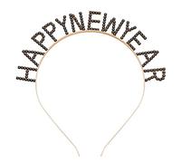 Bandeaux de Noël avec strass flocon de neige en cristal « Happy New Year »