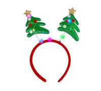 Bandeaux de Noël Lumineux avec Lumières LED, Serre Tete Noel Lumineux Bandeau de Noël Fête Serre-tête de Noël Fantaisie Bandeaux De Noël à Thème Noël Pour Enfants Décoration de Fête de Noël