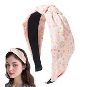 Bandeaux de Pâques pour - Accessoires pour cheveux noués avec imprimé œuf de lapin, bandeaux de printemps | Bandeau « Joyeuses Pâques » pour femme, accessoire décoratif pour cheveux pour