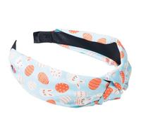 Bandeaux de Pâques pour - Accessoires pour cheveux noués avec imprimé œuf de lapin, bandeaux de printemps | Bandeau « Joyeuses Pâques » pour femme, accessoire décoratif pour cheveux pour