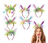 Bandeaux de Pâques pour femmes et filles, bandeaux décoratifs de dessin animé, sûr et sans danger pour le printemps, les rendez-vous, les danses, les voyages, les mariages, les fêtes, les vacances