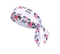 Bandeaux De Sensibilisation Au Cancer Du Sein - Ruban Rose Bandeau Pour Femme -Octobre Rose 2025 Accessoires pour les Cheveux -Antidérapants Bandeaux Pour Yoga, Entraînement, Sport