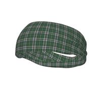 Bandeaux de Sport à Carreaux Tartan de l'île du Cap-Breton, antidérapants et élastiques, pour Hommes et Femmes.