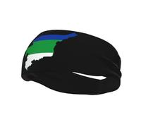 Bandeaux de sport antidérapants et absorbants pour hommes et femmes, motif drapeau de la République des Komis, pour la gym, le basket-ball, le yoga