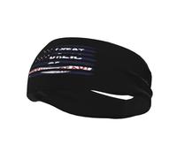 Bandeaux de sport antidérapants et anti-transpiration pour hommes et femmes, avec drapeau des États-Unis et de la Grande République de Rough and Ready, pour la gym, le basket-ball, le yoga