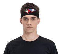 Bandeaux de sport avec drapeau du Mexique et du Guatemala pour hommes et femmes, bandeau d'entraînement évacuant l'humidité, bandeau anti-transpiration pour la course, le cyclisme, le football, le yog