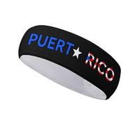 Bandeaux de sport avec drapeau du pays pour femmes, bandes de transpiration réglables, évacuation de l'humidité, bandeau de sport pour hommes, bandeau de sport - Entraînement Sports de plein air