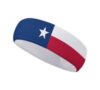 Bandeaux de sport avec drapeau du pays pour femmes, bandes de transpiration réglables, évacuation de l'humidité, bandeau de sport pour hommes, bandeau de sport - Entraînement Sports de plein air