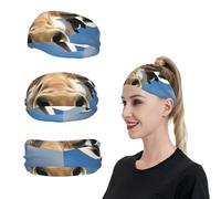 Bandeaux de sport avec girafe amusante pour homme et femme - Bandeau de transpiration pour homme et femme - Évacuation de l'humidité - Bandeau extensible pour la course à pied et le tennis