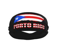 Bandeaux de sport drapeau de Porto Rico pour hommes et femmes, bandeau d'entraînement évacuant l'humidité, bandeau anti-transpiration pour la course, le cyclisme, le football, le yoga