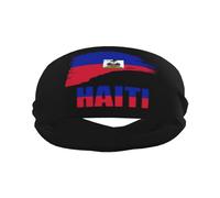 Bandeaux de sport drapeau d'Haïti pour hommes et femmes, bandeau d'entraînement évacuant l'humidité, bandeau anti-transpiration pour la course, le cyclisme, le Football, le Yoga