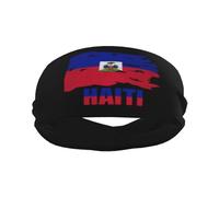 Bandeaux de sport drapeau d'Haïti pour hommes et femmes, bandeau d'entraînement évacuant l'humidité, bandeau anti-transpiration pour la course, le cyclisme, le Football, le Yoga