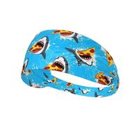 Bandeaux de sport pour femmes et filles, antidérapants et anti-transpiration, convenant au yoga, à l’entraînement et à la course, motif artistique tournesol et drapeau américain noir et blanc