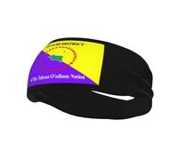 Bandeaux de sport pour hommes et femmes aux couleurs du drapeau du district de Guachi de la nation Tohono O'Od