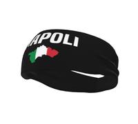 Bandeaux de Sport Unisexes antidérapants et Respirants aux Couleurs du Drapeau Italien de Naples, Italie