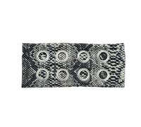 Bandeaux de style punk pour femme avec motif animal et clous pratiques pour festivals de musique ou fêtes