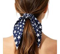 Bandeaux doux patriotiques pour femmes | Nœuds pour cheveux rouges, blancs et bleus pour petite amie, mère, épouse, jour de l'indépendance, vacances, fête