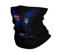 Bandeaux Drapeau des Papillons De L'Île De Sainte-Hélène Unisexe Bandana Imprimé Écharpe Tube pour Vélo Cyclisme Course À Pied