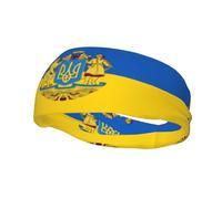 Bandeaux drapeau National d'ukraine, bandeaux de sport, évacuant l'humidité, bandeau d'entraînement, bandeau de course