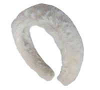 Bandeaux en fourrure pour couronnes hautes avec tissu doux et ajustement confortable, bandeau tendance pour femmes et filles