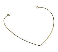 Bandeaux en métal dur uni avec base fine - Serre-tête simple - Fermoirs - Diadèmes - Cadre - Pinces à cheveux pour clip artisanal