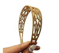 Bandeaux en plastique pour femmes avec tresses à dents Bandeau large Bandeau mat antidérapant Serre-tête Serre-tête Tapis Bandeaux