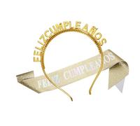 Bandeaux et ceinture étincelants pour spectacles sur scène, jolis styles pour mariages et spectacles sur scène
