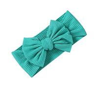 Bandeaux et nœuds solides pour bébé fille, nouveau-né, tout-petit, accessoires de cheveux pour enfants, bandeaux noués pour femmes, vert menthe, Taille unique