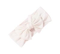 Bandeaux et nœuds solides pour bébé fille, nouveau-né, tout-petit, accessoires de cheveux pour enfants, bandeaux noués pour femmes, blanc, Taille unique