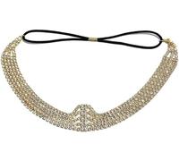 Bandeaux for cheveux des femmes, bandeau de maquillage, bandeaux femmes adultes, bandeau 1 pièces Coiffes for les mariées Accessoires de cheveux de mariage en argent Bandeau de mariée Morceaux de chev