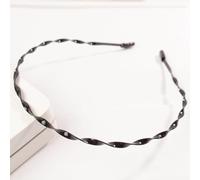 Bandeaux for cheveux, lot de 1 bandeau métallique, élastique antidérapant unisexe, ondulé en métal, bandeaux for for hommes et femmes, sports plein air