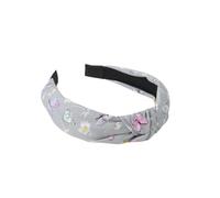 Bandeaux for cheveux minimalistes Bandeau for cheveux Bandeau croisé frais Accessoires for cheveux d'extérieur for femmes et filles Imprimé floral(Gray)