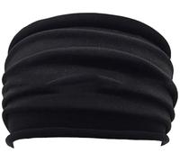 Bandeaux for femmes, bandeau de coiffure for femmes et hommes, bandeaux de sport élastiques, bandeaux de yoga, couvre-chefs, accessoires for cheveux for filles(Black)