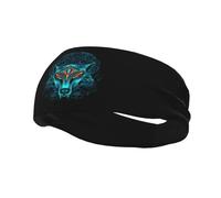 Bandeaux Fox Head pour hommes et femmes, antidérapants, anti-transpiration, pour le sport, la gym, le basket-ball, le yoga