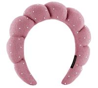 Bandeaux gonflants pour le maquillage et le soin de la peau pour le lavage du visage ou du visage, en tissu éponge pour douche, accessoire de cheveux pour le démaquillage, le traitement de la peau