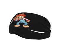 Bandeaux Killer Teddy Bear pour hommes et femmes, antidérapants, anti-transpiration, pour le sport, la gym, le basket-ball, le yoga