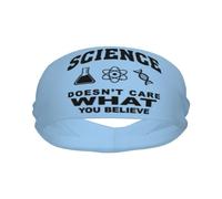 Bandeaux « La Science se fiche de ce Que Vous Croyez » - Bandeau de Sport Anti-Transpiration - Bandeau Unisexe pour Adultes