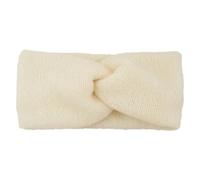 Bandeaux larges croisés for femmes, bandeau élastique tricoté, chaud, Turban solide, écharpe Bandana, accessoires for cheveux, hiver(White)