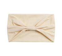 Bandeaux larges noués pour femmes africaines turbans Boho headband accessoire cheveux mode (Khaki, One Size)