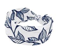 Bandeaux larges pour femme, style feuilles, gribouillages, branches d'arbre, bandeau de sport, accessoires pour cheveux, pour yoga, course à pied, vie quotidienne