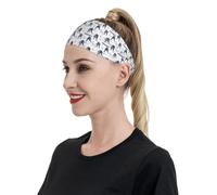 Bandeaux modernes à imprimé sport de hockey pour femmes et hommes - Bandeau à cheveux pour course à pied, football, gym, accessoires